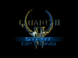 Quake II title screen for Nintendo 64